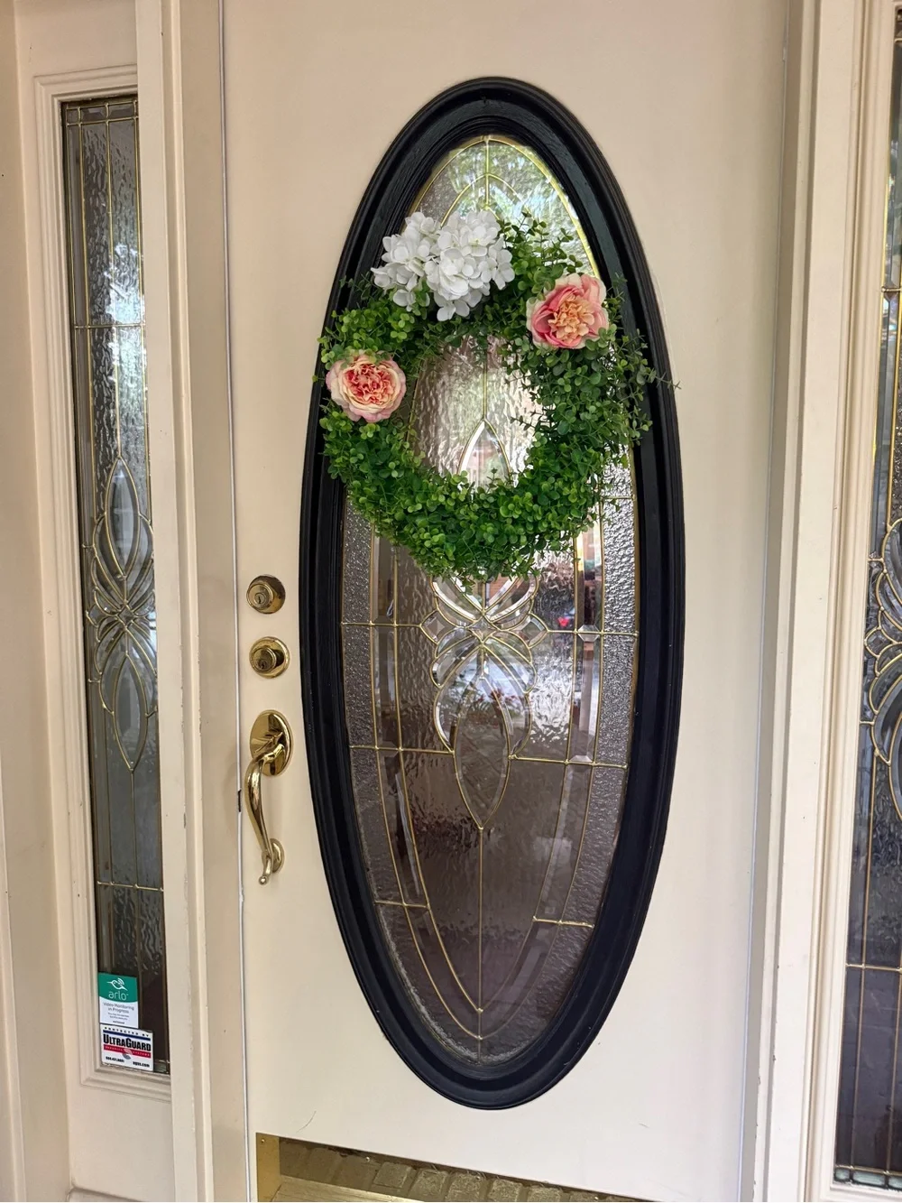 Faux Eucalyptus Wreath faux eucalyptus